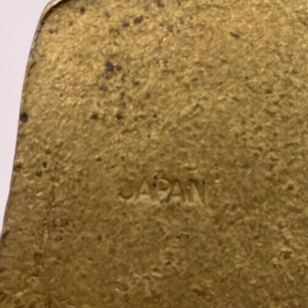 Vintage Brass Left Hand Letter/Paper Holder/Clip Made in Japan 4.75 Inches - Picture 12 of 13